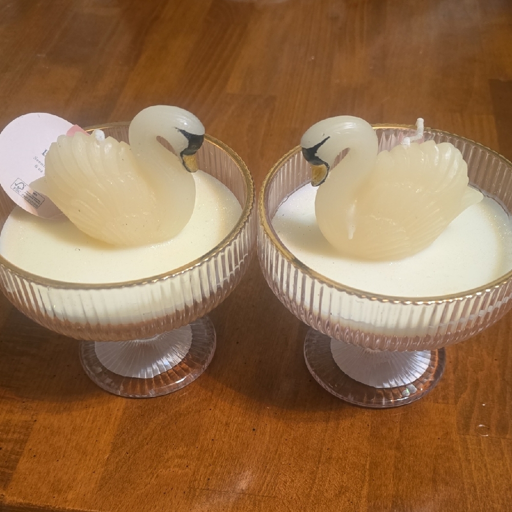 Sincerely Jules Ribbed Glass Candle Holders